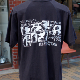 DRY CLTTON POCKET TEE -ARTWORK BY DISKAH- DRY CLTTON POCKET TEE -ARTWORK BY DISKAH-