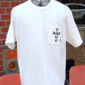 DOGTOWN x BLUCO POCKET TEE -LOGO-