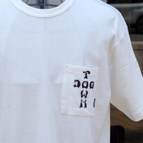 DOGTOWN x BLUCO POCKET TEE -LOGO-